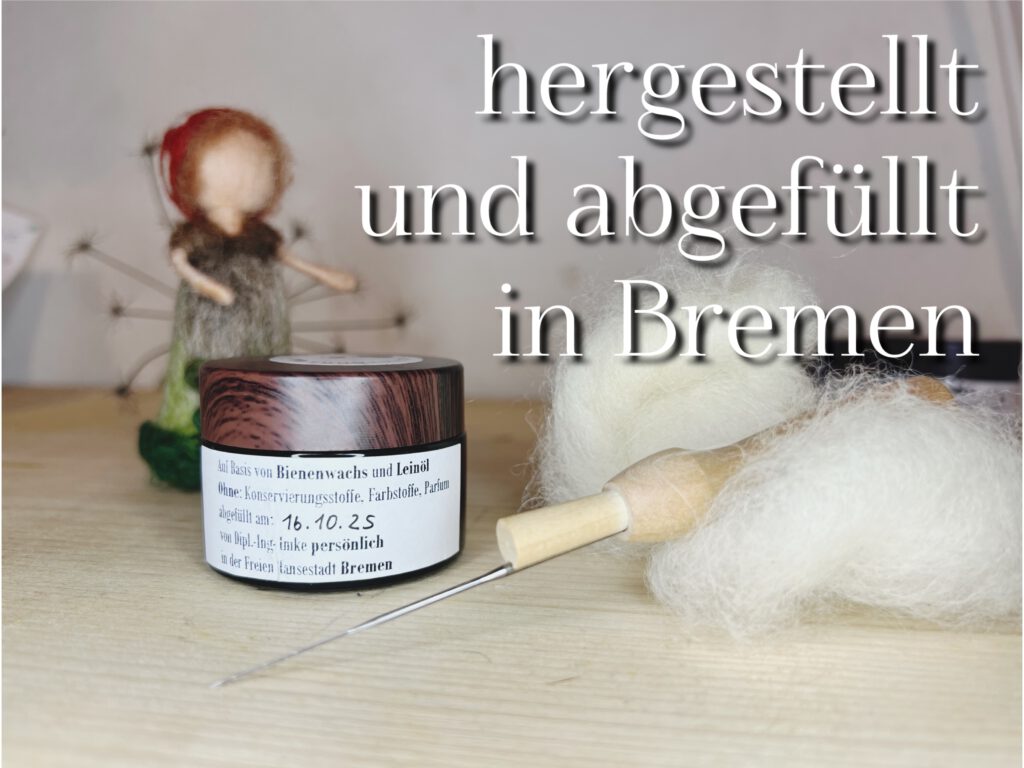 Filzwachs original aus Bremen