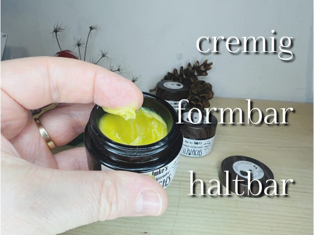 filzwachs cremig und haltbar